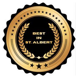 Best in St. Albert seal.